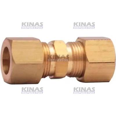 CONEXION UNION/EMENDA METAL 16MM/M22