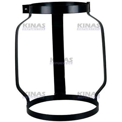 SOPORTE GARRAFA GAS P/CARRETA P13