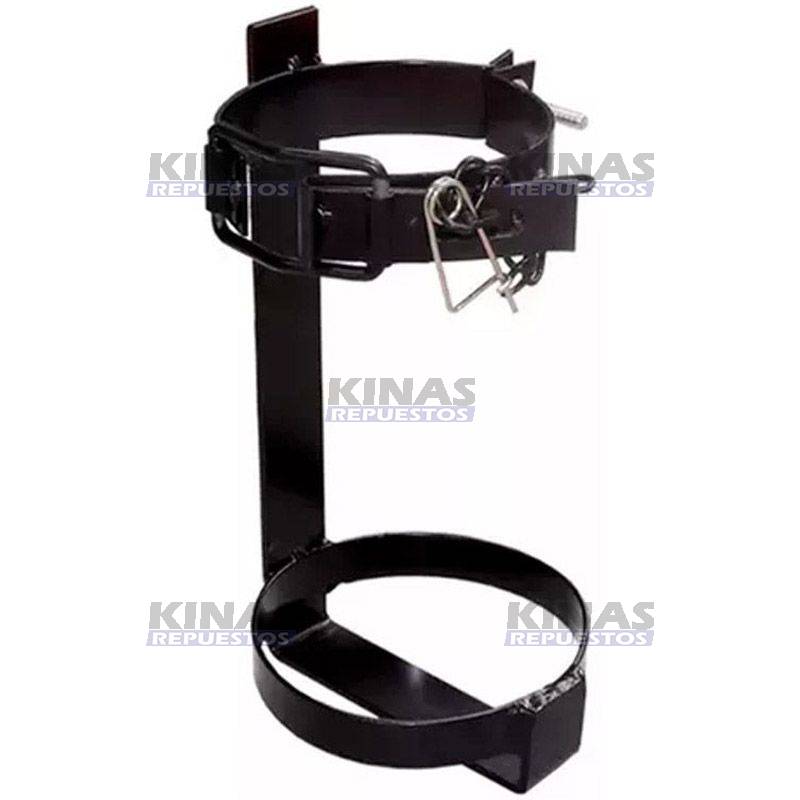 SOPORTE MATA FUEGO/EXTINTOR CARRETA 8KG Y 10KG