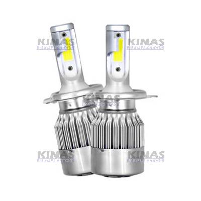FOCO LED 72W LUMES 6000K 12/24V H4 (PAR)