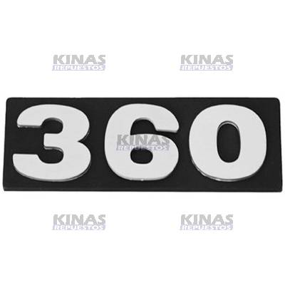 LETRERO EMBLEMA SCANIA 112/113 (360)