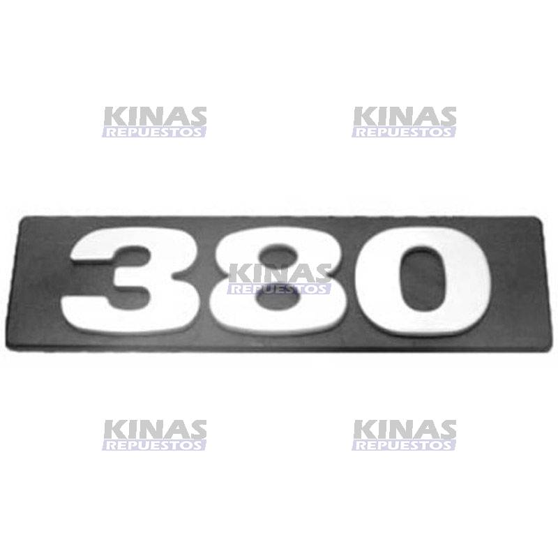 LETRERO EMBLEMA SCANIA P94/114/124/S4 (380) (PINTADO)