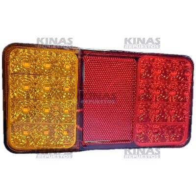 FARO TRASERO UNIVERSAL LED 12/24V 14X8CM (PAR)