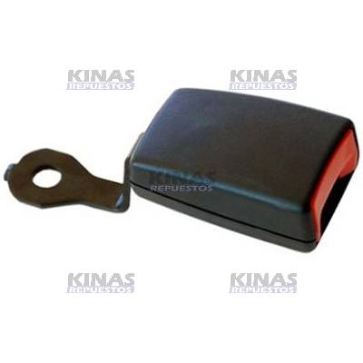 FECHO CINTO SEGURIDAD UNIVERSAL 3PUNTOS SCANIA 140MM NEGRO
