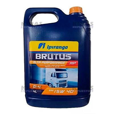 ACEITE MOTOR BRUTUS AP 15W40 CI-4 4L