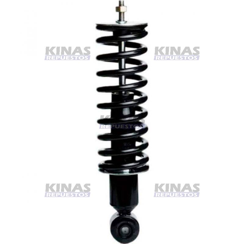 AMORTIGUADOR TRASERO CABINA SCANIA 112/113/143R 33CM (C/RESORTE)