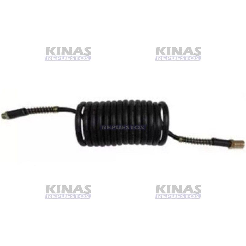 MANGUERA ASPIRAL 5,5MTS SCANIA S4 M16XM18 (MACHO/MACHO) NEGRO