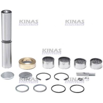 KIT REPARO PERNO PUNTA EJE DIRECION MBB 814/815 33MM (P/LADO)