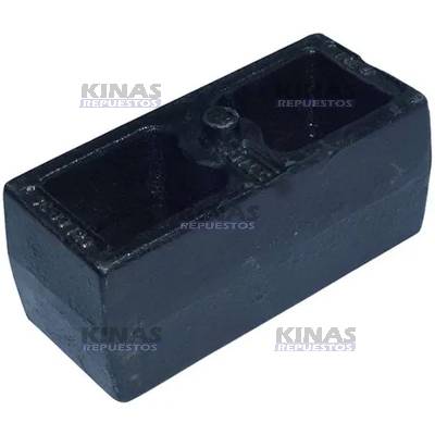 CALCE SUSPENCION MAZO ELASTICO 80X80MM TRUCK/MBB