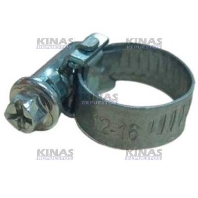 ABRAZADERA UNIVERSAL INOX F9 12MM-16MM (FINA)