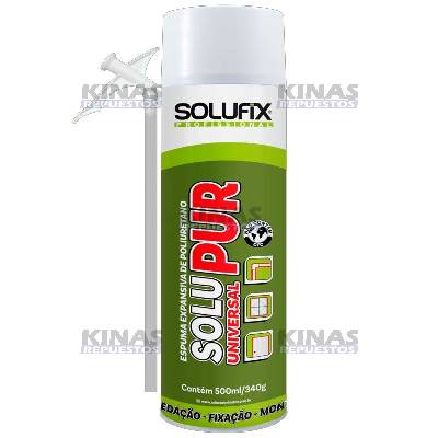 ESPUMA EXPANSIVA PULIURETANO 500ML/340GR UNIVERSAL
