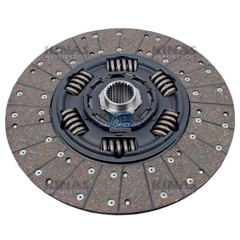 DISCO EMBRAGUE 430MM 24EST 50MM SC 124/R C/EMB REFORZADO 25CM CENTRO