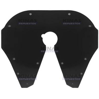 PROTECTOR DESLIZANTE QUINTA RUEDA JOST 2P NEGRO