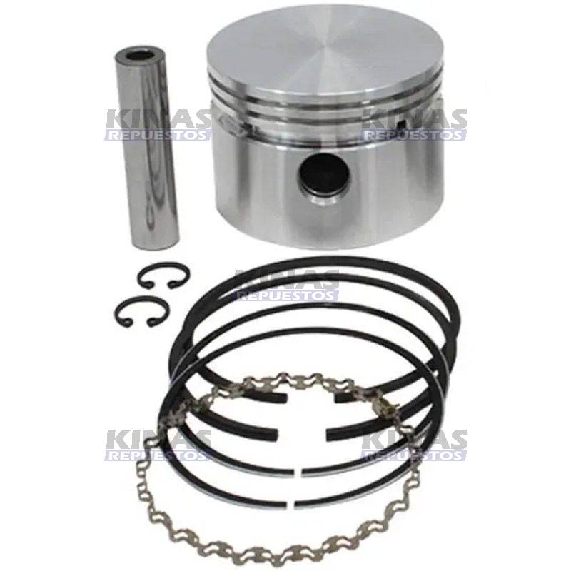 JG PISTON C/ARO COMPRESOR AIRE VARGA EL1300/EL1600 STD (3 CANALETAS)