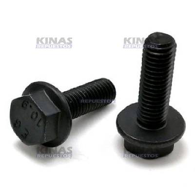 BULON SEXTAVADO FLANGEADO M12X40MM 1,75 ACERO 10,9 