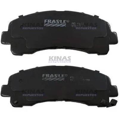 PASTILLA FRENO DELANTERO GM S10/TRAILBLAZER 4X2/4X4 2012/2016