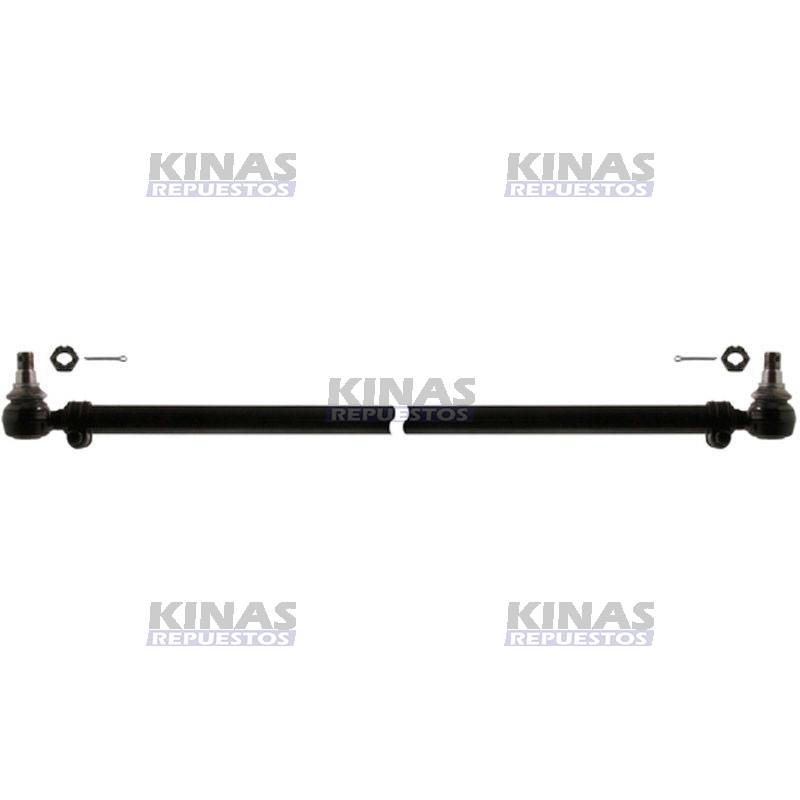 BARRA DIRECCION LARGA SCANIA 112/113 RECTA 1725MM (SUSPENCION  A ELASTICO)