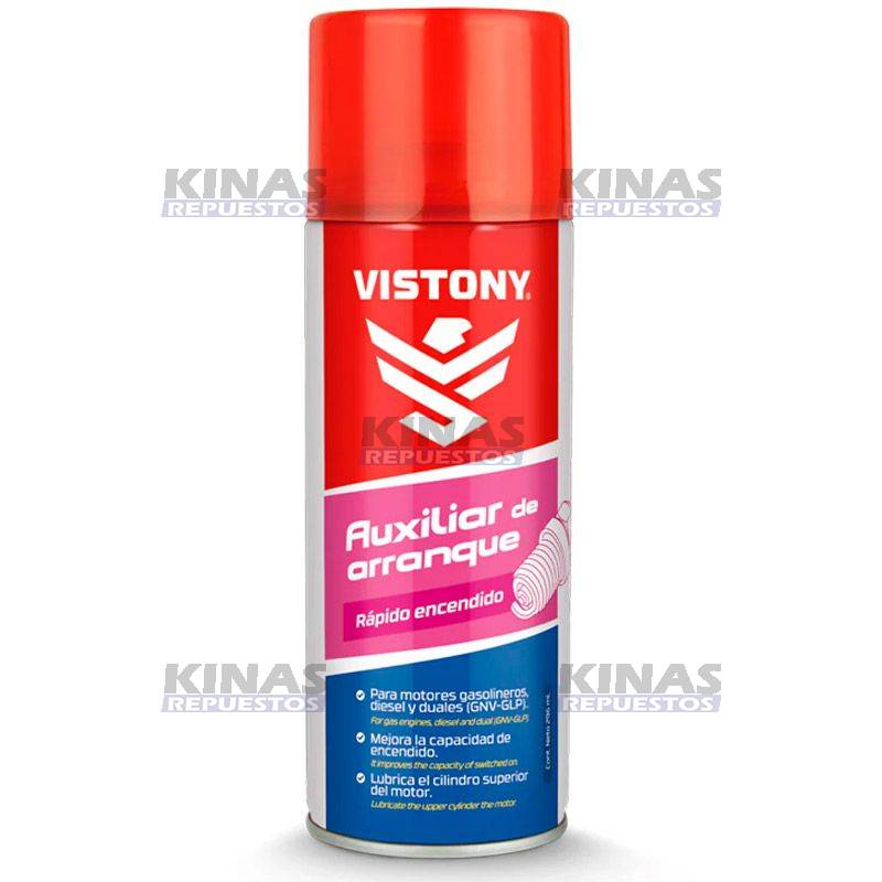 SPRAY AUXILIAR ARRANQUE MOTOR 296ML