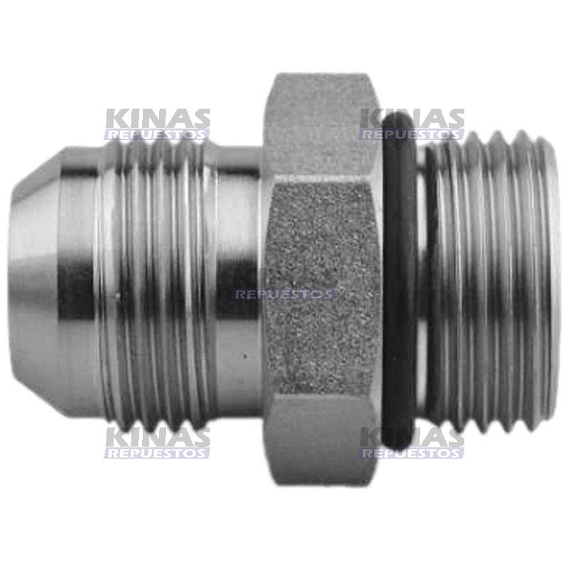 CONEXION ADAPTADOR ORING MACHO UNF 7/8 X 7/8 MACHO JIC