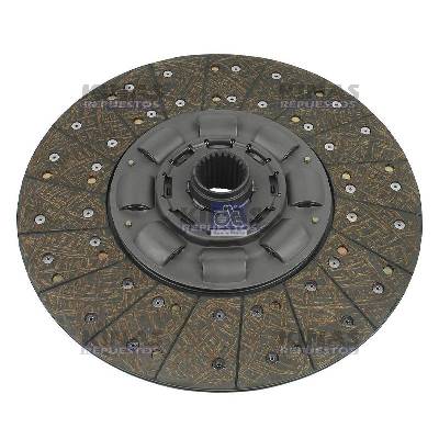 DISCO EMBRAGUE 430MM 24EST 50MM SCANIA 113/124 C/EMB 2004- 23CM CENTRO