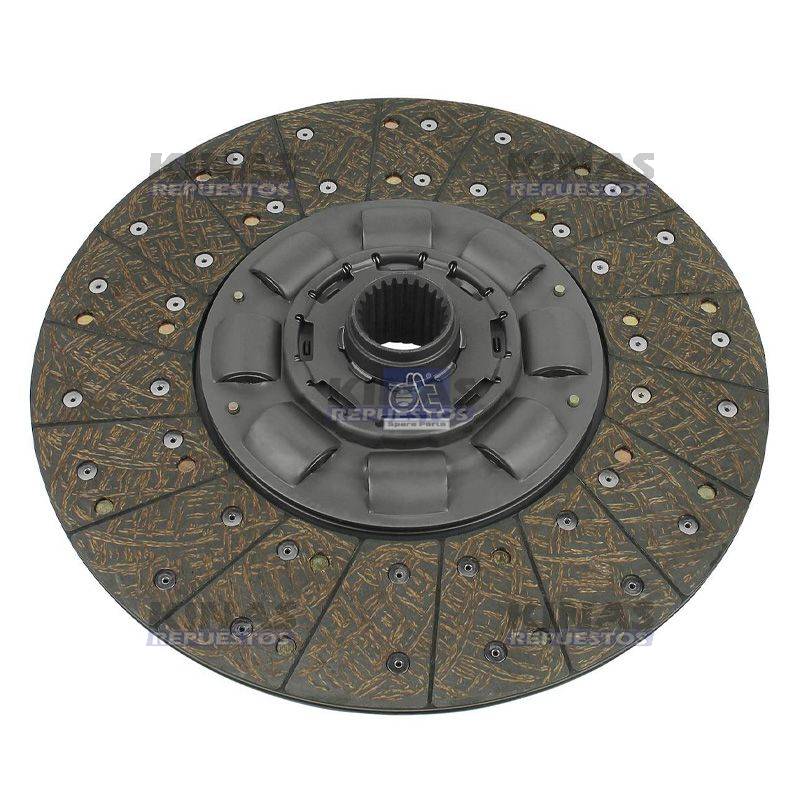 DISCO EMBRAGUE 430MM 24EST 50MM SCANIA 113/124 C/EMB 2004- 23CM CENTRO