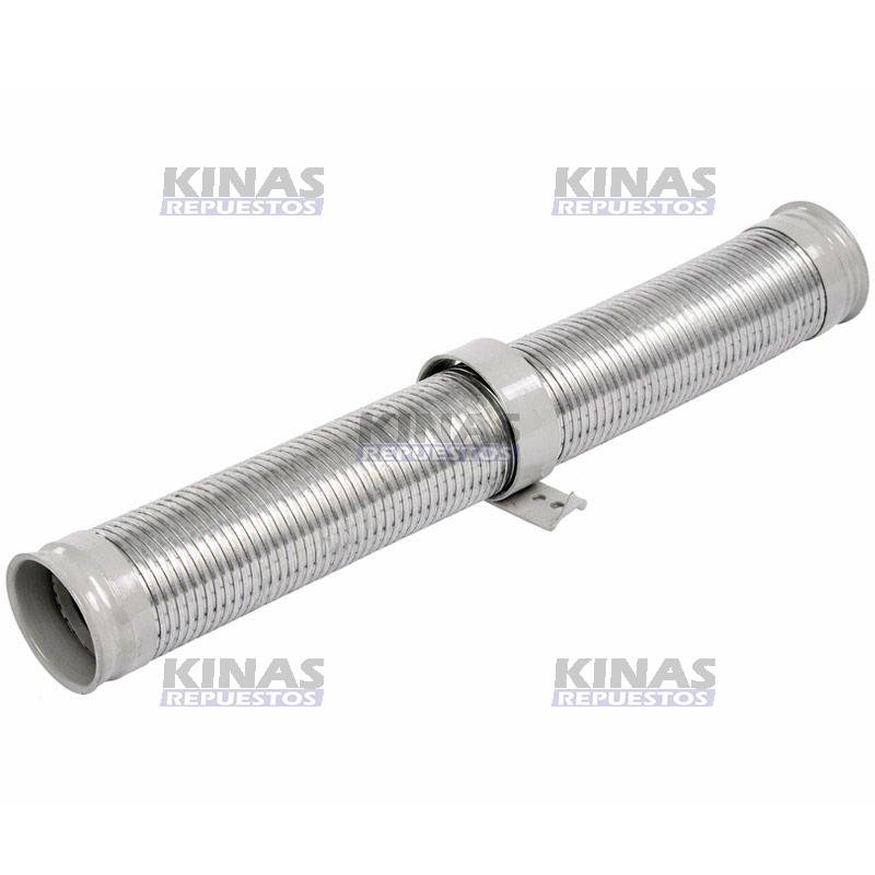 TUBO/CANO FLEXIBLE ESCAPE SCANIA P94/114/124/S4/S5 4.1/2 830MM C/SOPORTE