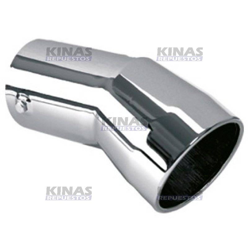 PUNTERA ESCAPE CROMA CURVADO REDONDO 4P 260MM