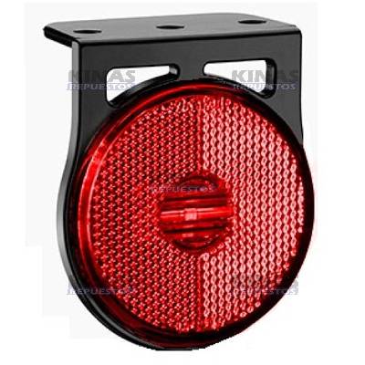 FARO SENA LATERAL CARRETA ROJO 70MM LED BIVOLT