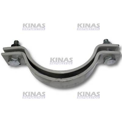 ABRAZADERA ESCAPE 4P.1/2 SCANIA 112/113/MBB C/TORNILLO MEDIA LUNA