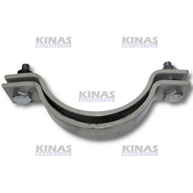 ABRAZADERA ESCAPE 4P.1/2 SCANIA 112/113/MBB C/TORNILLO MEDIA LUNA