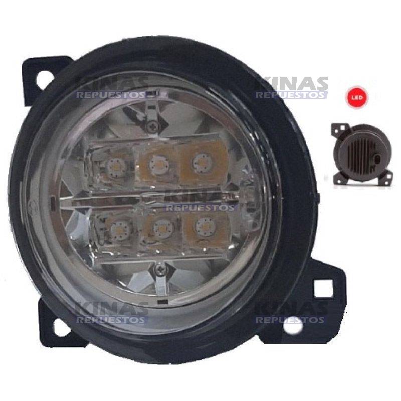 FARO AUX BUSCA HUELLA SCANIA S5 DER INT C/LED 24V BAJA